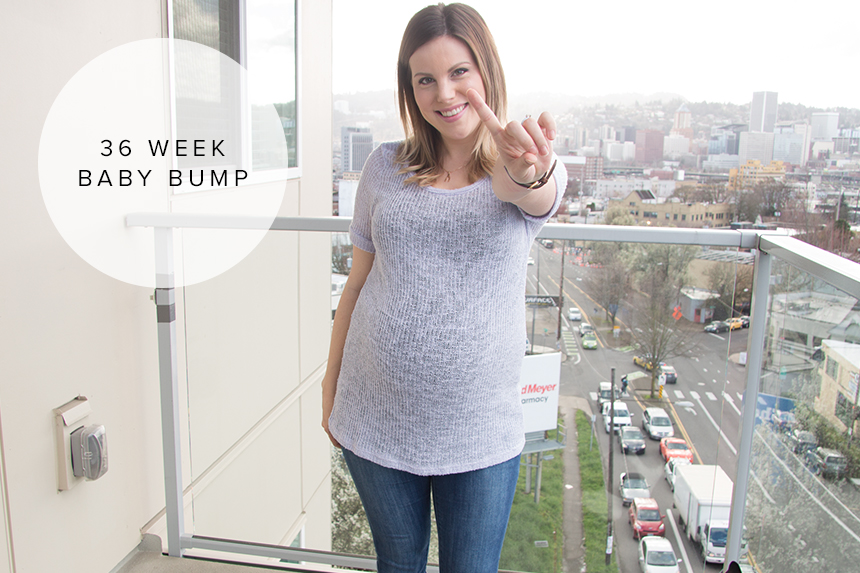 Bump Day: 36 Weeks – Only 1 Month Left!