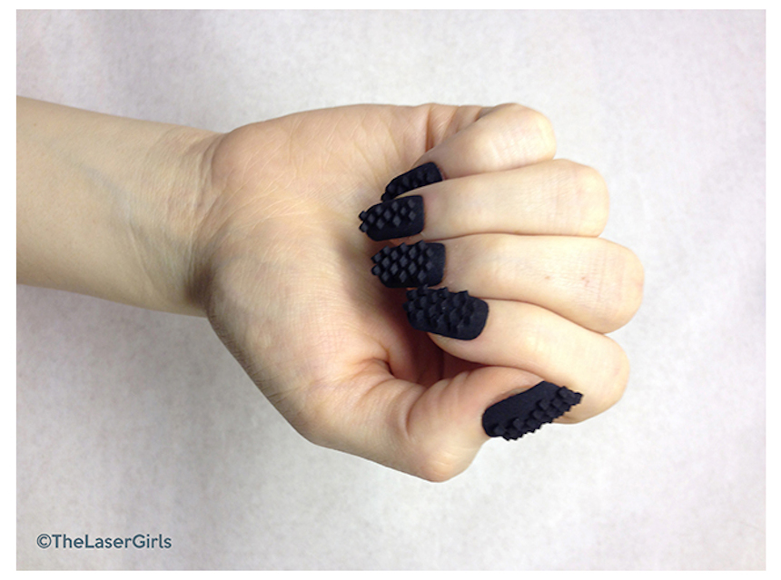 3d printed nails in deep space