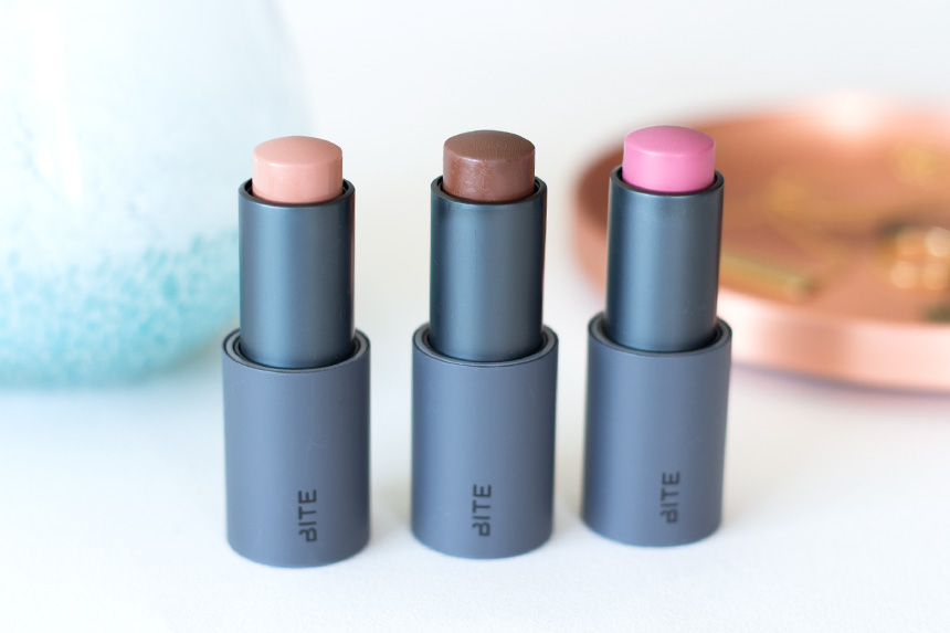 Bite Beauty Multistick in Cocoa, Blondie and Macaroon