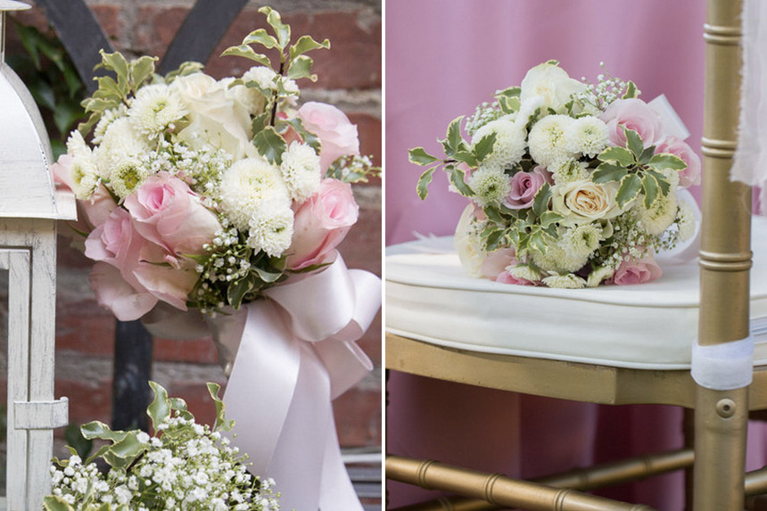 Wedding Wednesday: DIY, Brooch and Silk Flowers