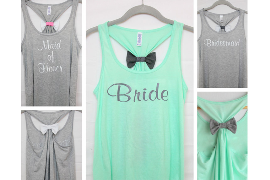 bridal tank tops from Person10 Etsy
