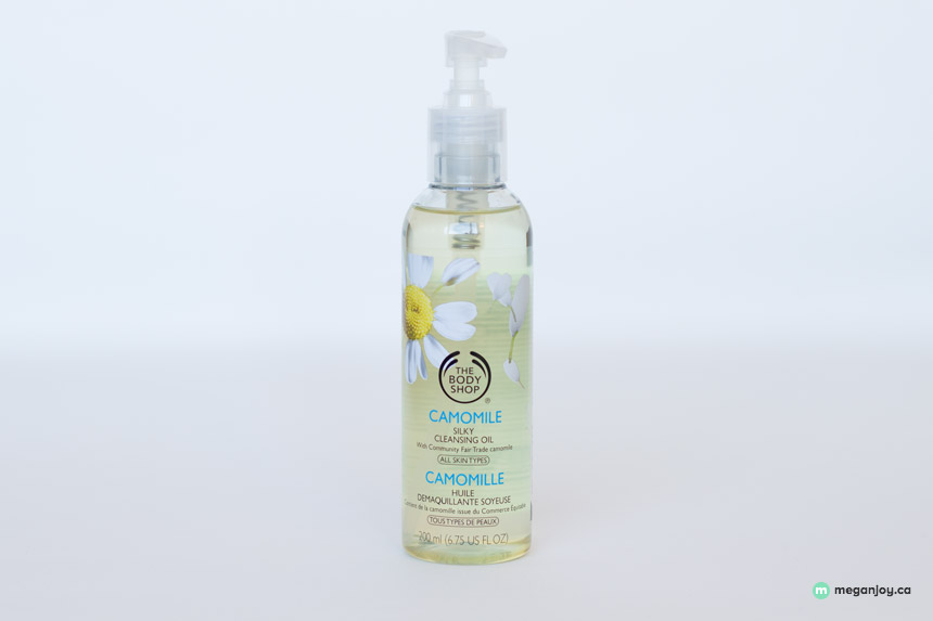 the body shop camomile silky cleansing oil review