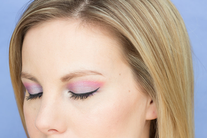 frozen-inspired-makeup, purple-eye-makeup, pink, ice-queen, disney, elsa-and-anna, easy