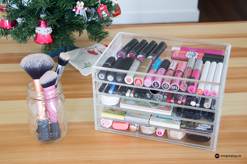 how to organize your makeup