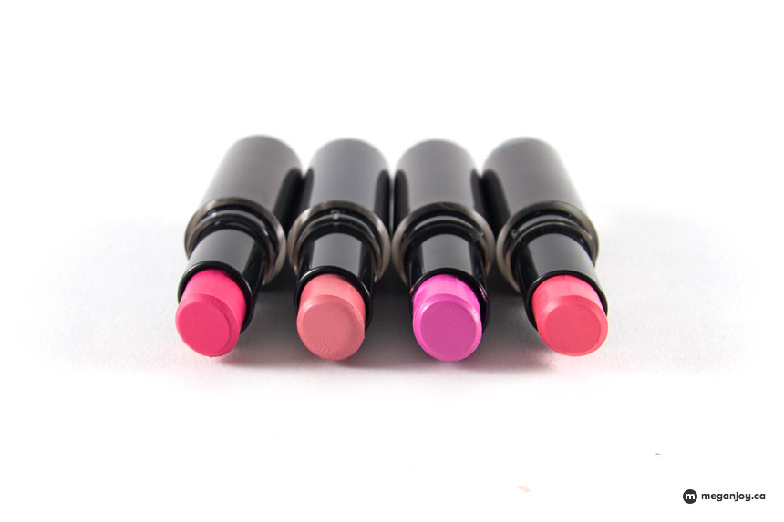 The Wet n Wild Mega Last lipsticks – The Pinks