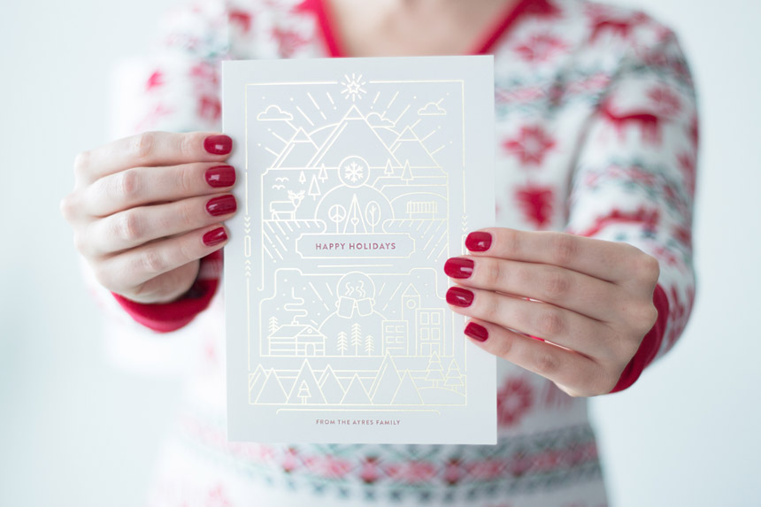 Feeling Festive: Holiday Cards by Minted + Giveaway!