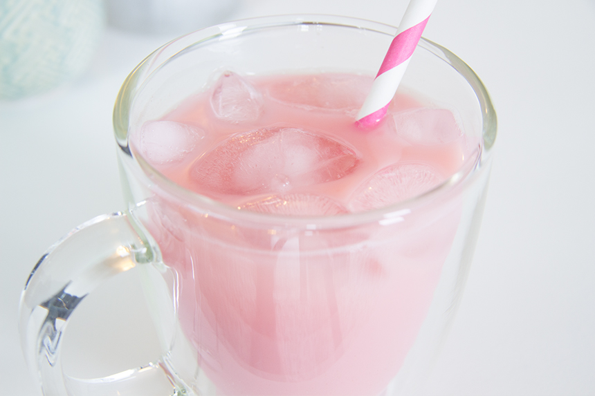 pink iced tea