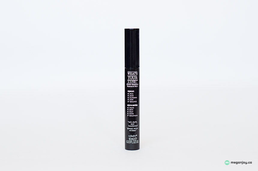 thebalm, whats-your-type-mascara, tall-dark-handsome