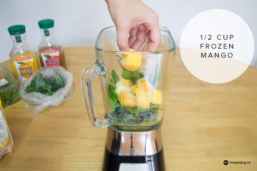How to Make the Jugo Juice Mighty Kale Smoothie At Home! Megan Joy